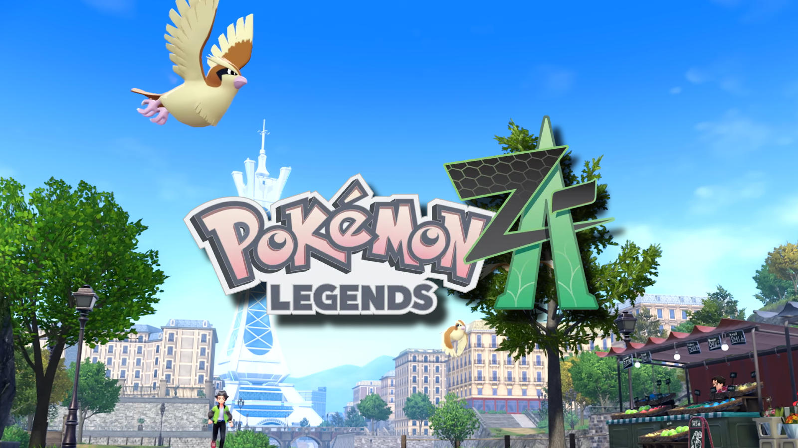 Pokemon Legends ZA Trainer Spots Hidden Shiny Pokemon在日本预告片中