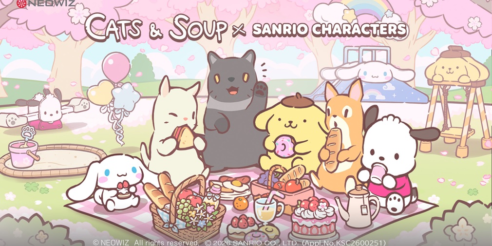 Cats & Soup 迎来三丽鸥角色全新独家合作
