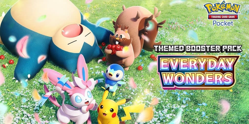 Pokémon TCG Pocket 的新主题补充包“Everyday Wonders”现已推出